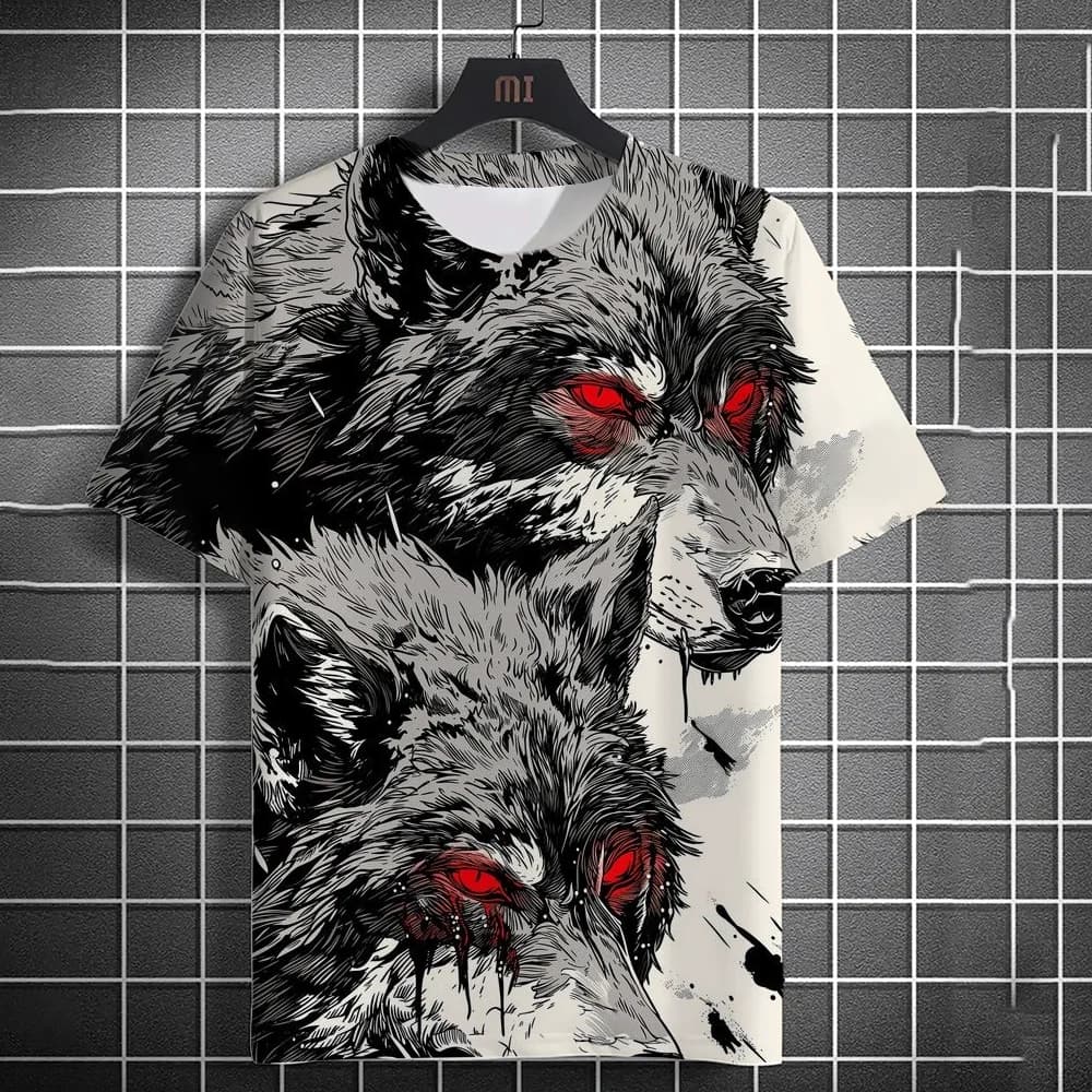 Funny 3D Pig Pattern Men T Shirt Hip Hop Trend Street Clothing Fashion 3D Animal Print Tee Summer Loose O-neck Short Sleeve Tops