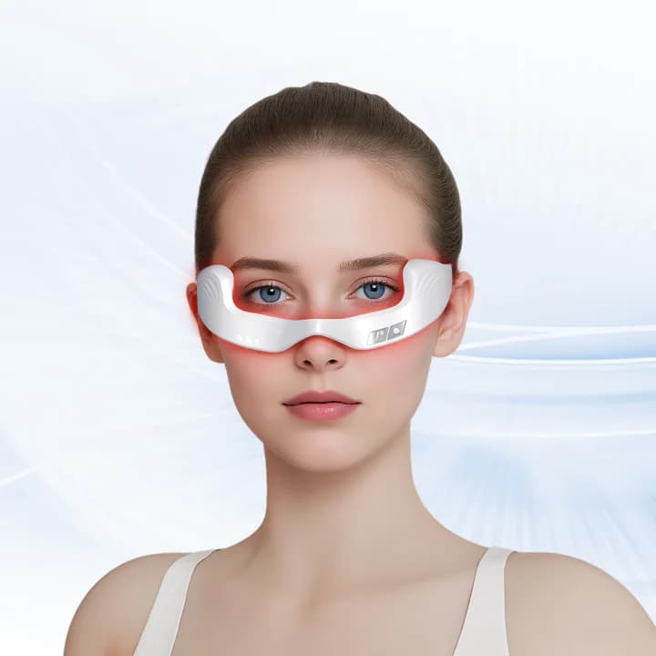Red Light LED Therapy Eye Mask Electric Massage Eye Care Device For Home Use