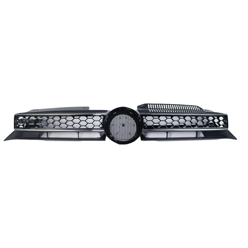 Tuning GTI Style Front Bumper Centre Grille Honeycomb Mesh Upper Grille Front Racing Grills For Volkswagen Golf 6 MK6 2009-2013