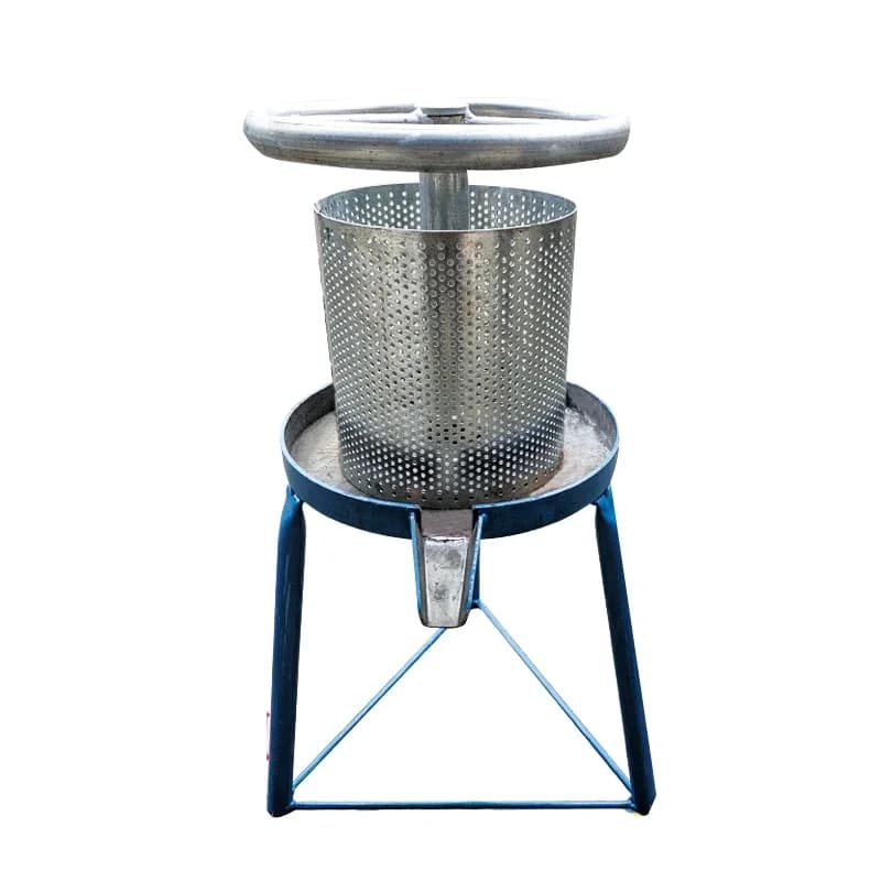 Household oil press Oil Small pig oil residue fat residue cake Manual vegetable stuffing squeezer Juicer