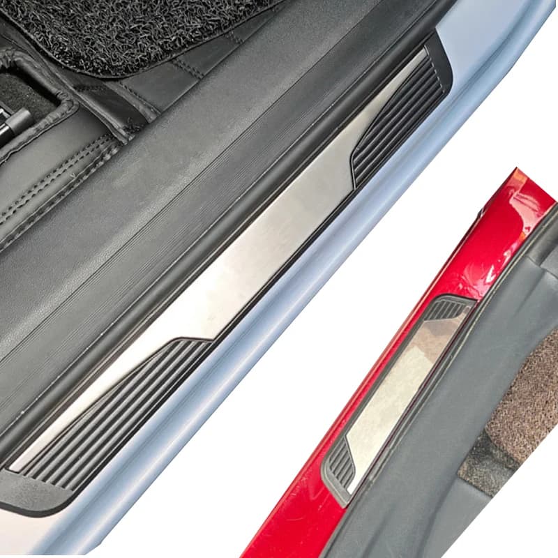 For Toyota Corolla Cross Yaris Cross 2019-2024 2025 Door Sill Guards Trim Threshold Scuff Plate Pedal Protectors Car Accessories