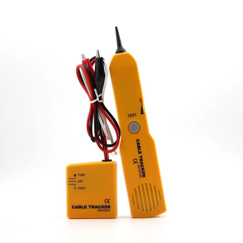 Wire Tracer Circuit Tester w/Tone Generator Probe Kit Cable Signal Locator Tester Alligator Clips RJ11 Plug Finding Tool Finder