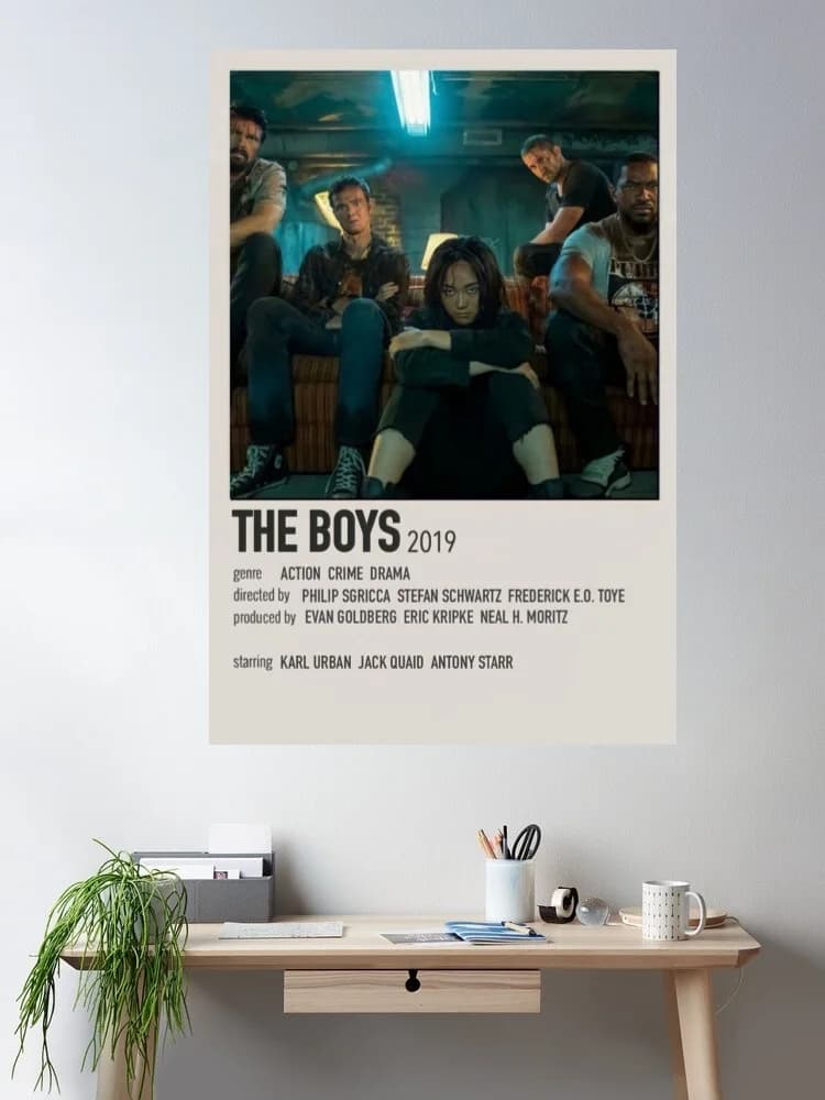 5Style Choose The Boys Movie Canvas POSTER ,Home Decor Wall art painting