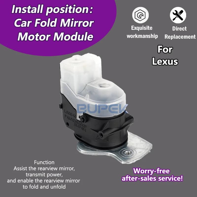 AZGIANT Car Wing Mirror Authentic Folding Motor Power Assembly For Lexus ES300 XV30/ES330 XV30 car accessories Replacement Part