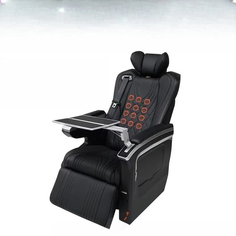 The latest V-class luxury van seat with folding table is suitable for car 7 aviation seats