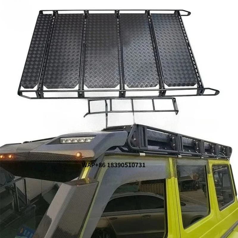 For G Class W463 G500 G55 G350 G63 off Road Car Roof Rack Luggage Rack Climbing Ladder Luggage Frame