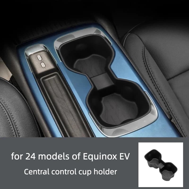 Suitable for 24 models of Equinox EV central control water cup holder shock-absorbing sleeve limiter drink water cup holder