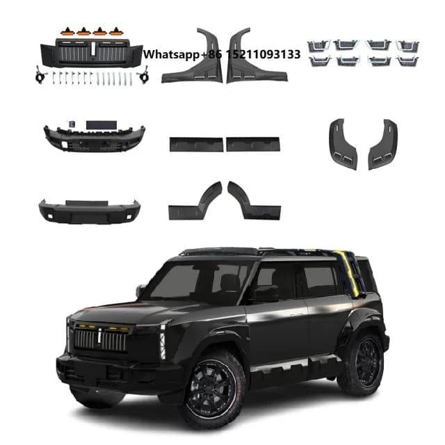 Hot Sale Icar 03 Wide Bodykit Blade Body Kit for Chery Icar 03 Jaecoo J6 Accessories