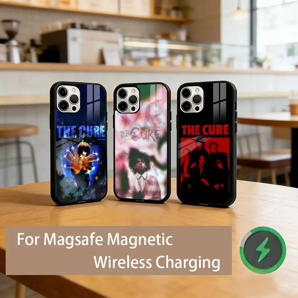 The C-Cure Band Phone Case For iPhone17,16,15,14,13,12,11 Plus,Pro Magnetic with Magsafe Wireless Charging