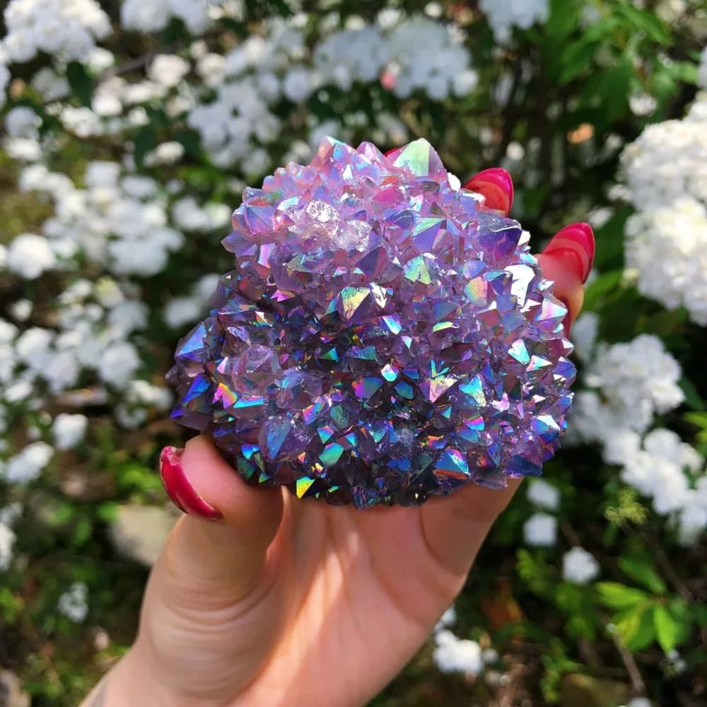 1PC Amethyst Quartz Crystal Cluster,Crystal Gift for Home Decor/Jewelry Making,FengShui Enhancements,Spiritual Stone,home decor