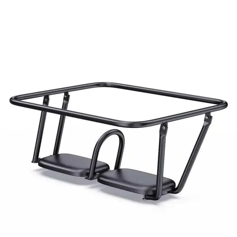 for Large Alloy Bicycle Basket Front E-Bike Fatbike Accessories