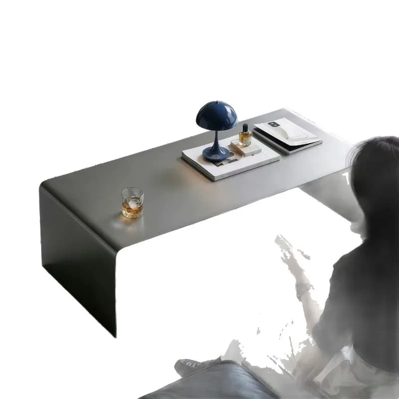 Medieval Bauhaus coffee table, home sofa modern simple stainless steel