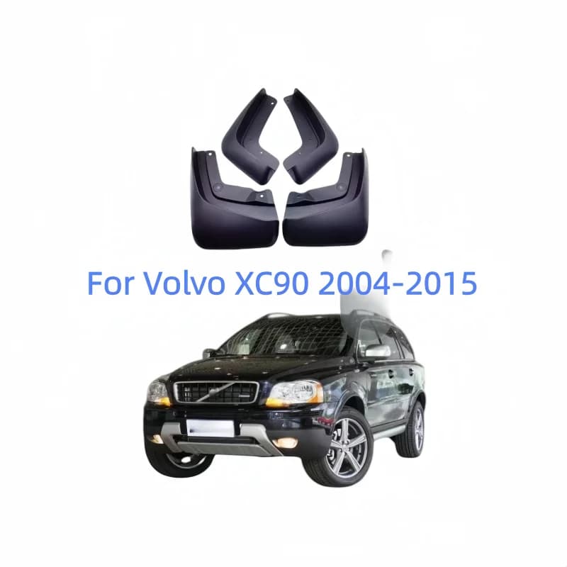 For Volvo XC90 I Mk1 First Generation 2004-2015 Splash Guards Mudguards Custom Fit Flare Splash Guard Set Front Rear OEM Style