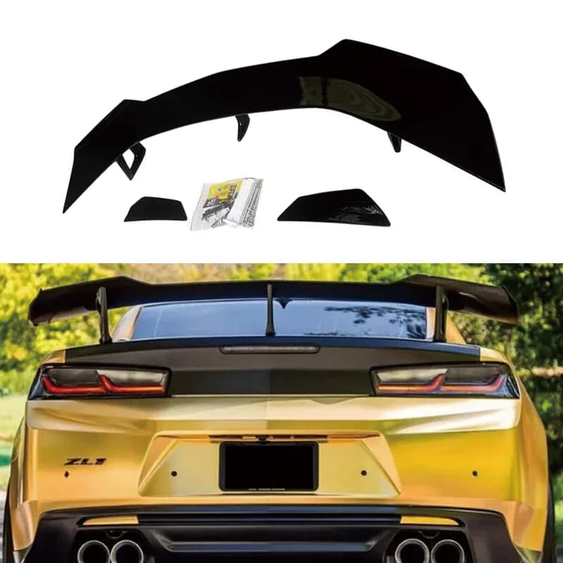 Car Accessories Carbon Fiber Rear Wing Spoiler for Chevy  Camaro ZL1 1LE Style 2015-2022 Modification Auto Parts