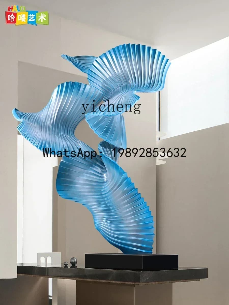 X5-7 entrance living room TV cabinet ornament home jewelry large art floor sculpture decoration