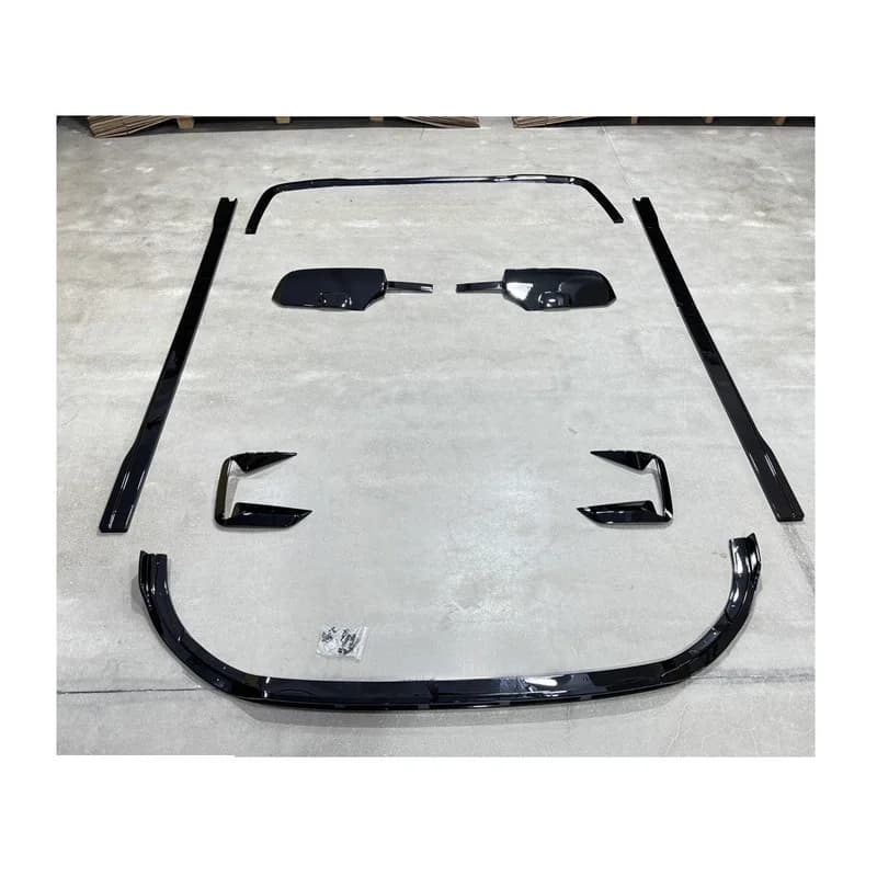 High Quality Front Lip Rear Diffuser Side Skirt Air Vents Trim Roof Spoiler Exterior Body Kit Tuning Accessories