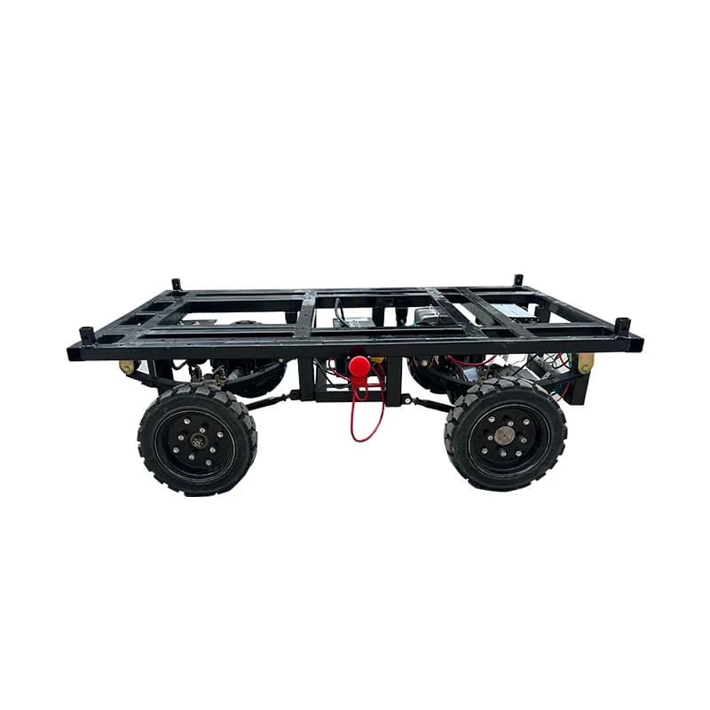 Intelligent electric mobile charging cable-controlled car driverless chassis open-source CAN communication