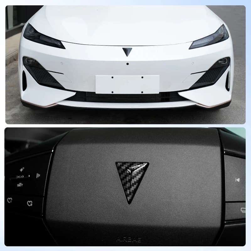 For Deepal SL03 S07 L07 Blackened Car Emblem Letter Sticker Black Warrior Exterior Modification Accessories