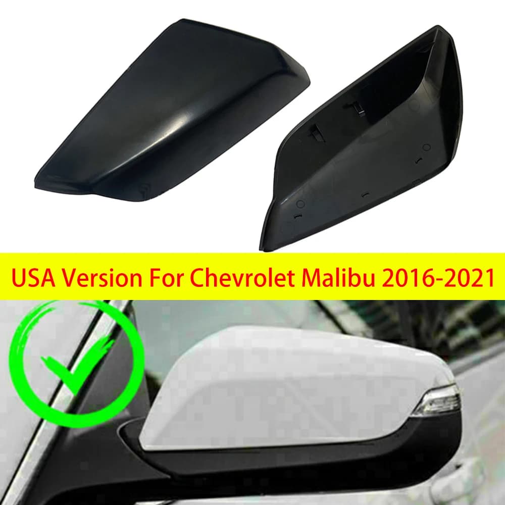 Suitable for Chevrolet Malibu XL 16-21 models: mirror housings, rearview mirror covers, rearview mirror housings,  rear covers