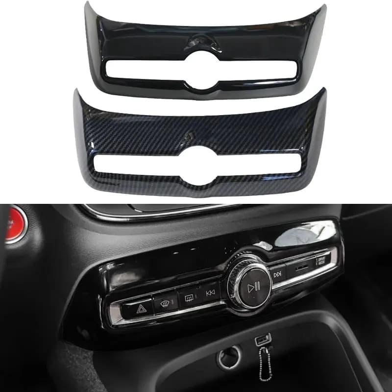 carbon fiber For C40 Volvo XC40 car interior decoration with ABS car accessories