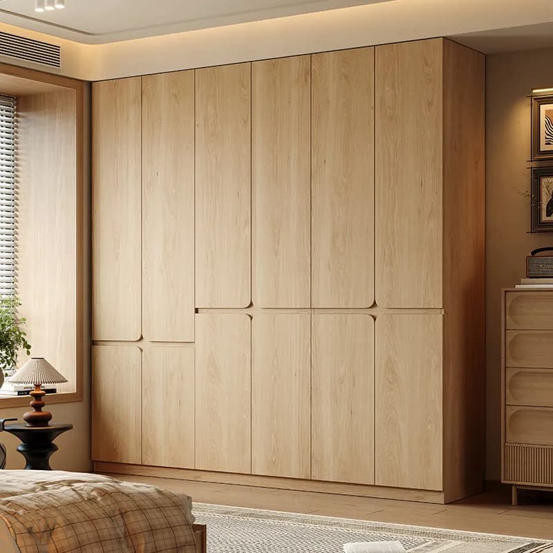 Locker Luxury Nordic Wardrobes Wood Unit Room Lounges Cabinet Wardrobes Closet Clothes Cupboard Armario De Ropa Furniture