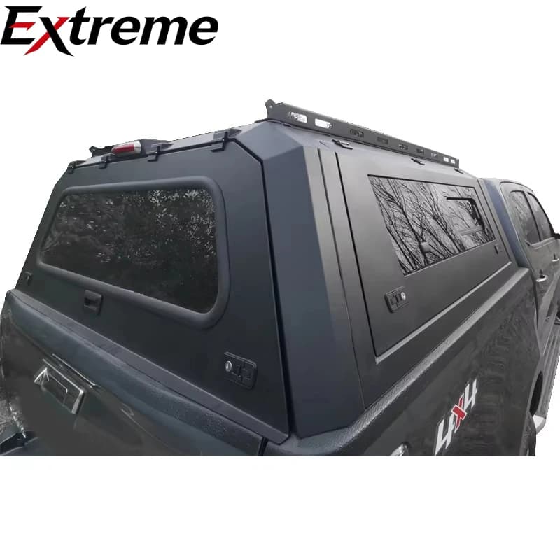 extreme:Aluminum Alloy Anti-theft Pickup Hard Top Trunk Canopy with Acrylic Windows