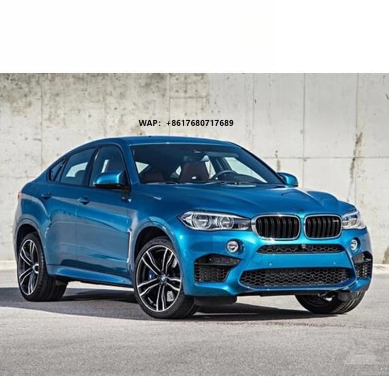 X6M Body Kits Fit for F16 X6 2015year~ to X6M Style PP Material X6 Bumper Side Skirt Grille Body Kits Facelift Upgrade Body Part