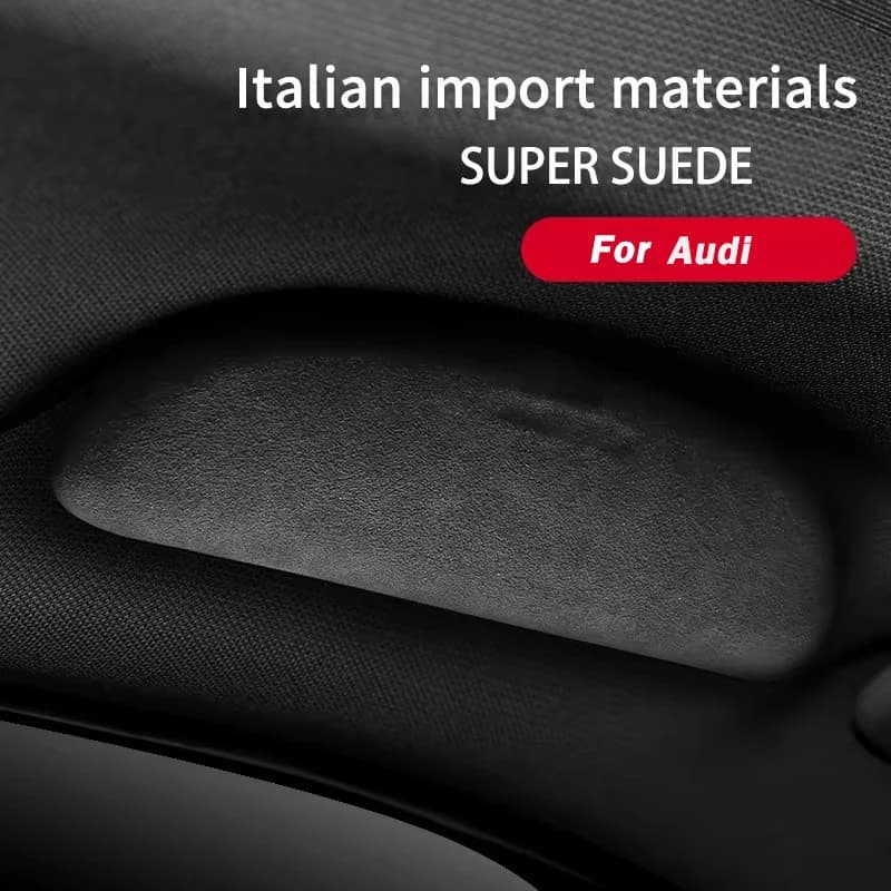 Suede Sunglasses Case Sunglasses Box, Storage Holder, Refit Moulding For audi A4, A3, A6, A6L, A8L, A5, Q3, Q5L, Q7, Q8
