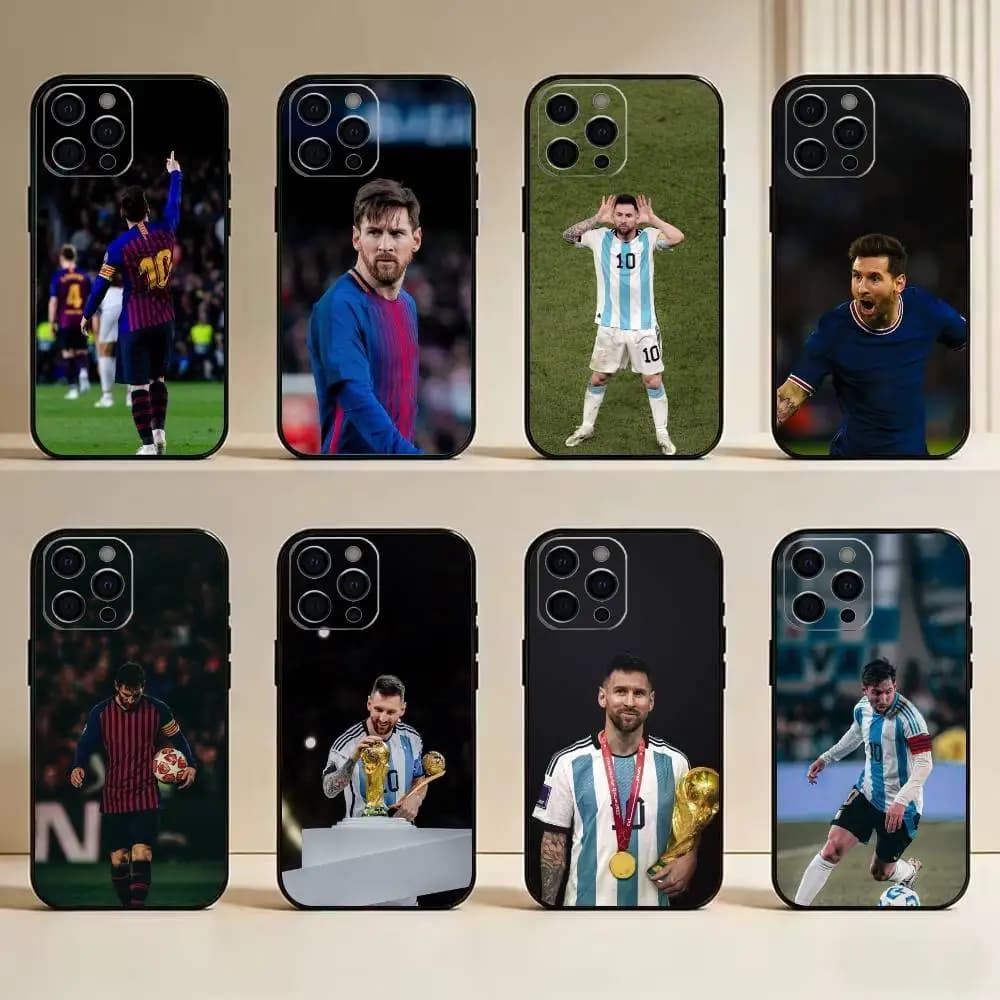 L-Lionel M-Messi-Football-Argentina   Phone Case For iPhone 17, 16,15,14,13,12,11 Plus,Pro Max, Others Soft Black Cover