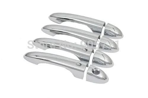 Premium Grade Chrome Door Handle Cover With Keyless Cutout for Jeep Cherokee (KL) 2014 UP