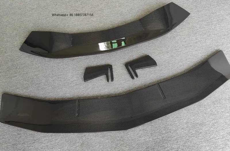 ForLamborghini Aventador LP700 750 Carbon Fiber SV Style Rear Wing Spoiler Body Kit