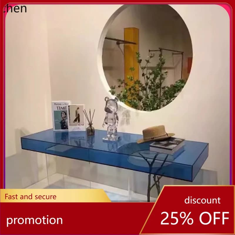 HT Creative Acrylic Nakajima Flowing Water Clothing Store Booth Cloakroom Display Display Table