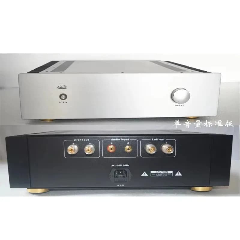 *0*mm Aluminum Alloy Class a Amplifier Chassis Empty Box House Enclosure Sound Amplificador