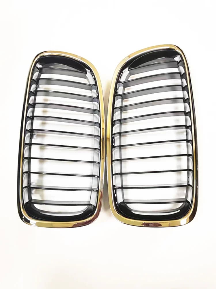 51137255411 51137255412 Side Car Net Chrome Front Kidney Hood Grille Grill For BMW F30 F31 320LI 325LI  2012-2019