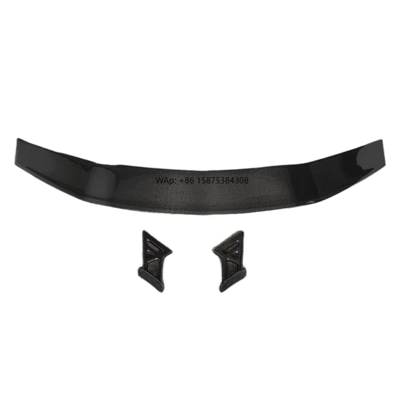 M-style Carbon Fiber Large Rear Spoiler Wing Body Kit for 2014-2017 for   Huracan LP610-4 Automotive Parts