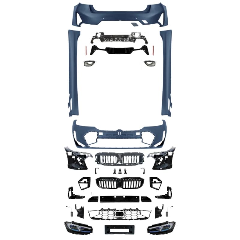 M Tech Style Exterior Body Kit Bumper Assembly Fit for Selected SUV Model 2019-2022