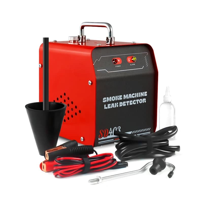 SD403 12V Automotive Smoke Inspection Machine Car Smoke Leak Detector Diagnostic For Pipe Systems Portable Fast Leak Locator