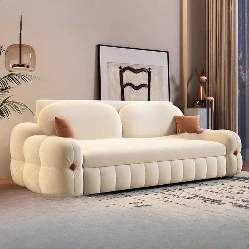 Relaxing White Living Room Sofas Individual Fashion Modern Living Room Sofas Cute Cloud Tumbonas Playa Postmodern Furniture