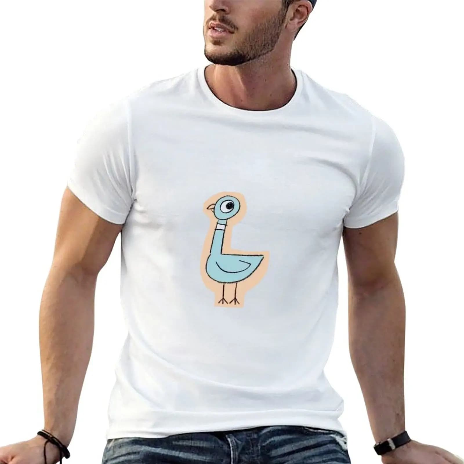 dont let the pigeon drive the bus T-Shirt summer 2026 funny gifts mens t shirts casual stylish