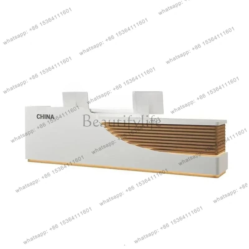 jj58 Cashier Marble Bar Milk Tea Clothing Store Small Counter Creative Beauty Salon Company Simple Modern Front Desk