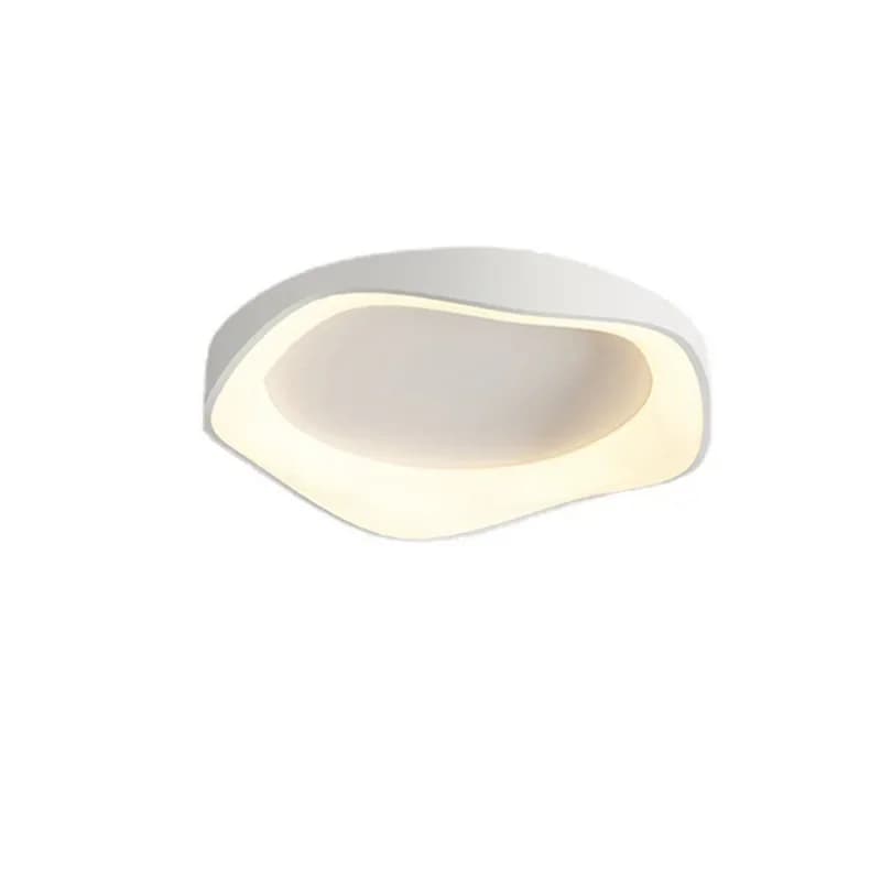 Bedroom round light room light modern master bedroom Nordic simple warm creative study light