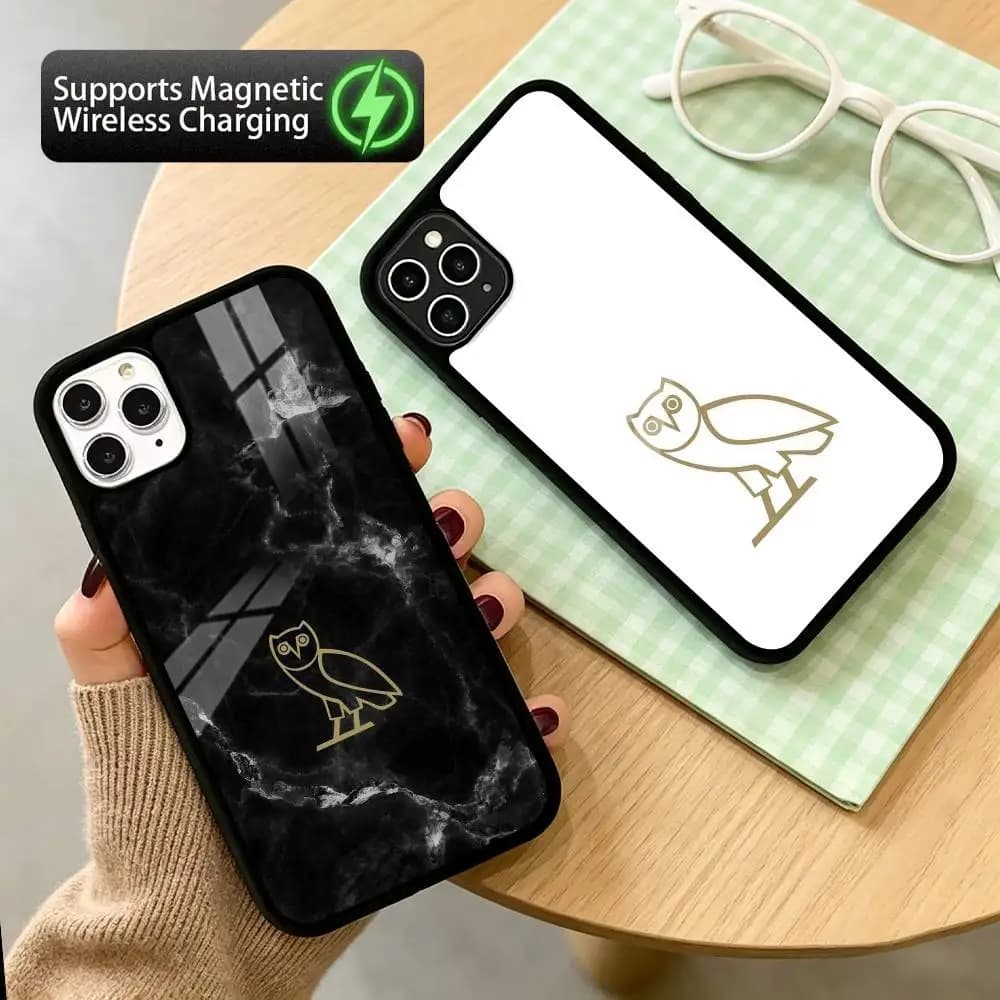 D-Drake O-OvO OWL  Phone Case For iPhone17,16,15,14,13,12,11 Plus,Pro Compatible with magnetic wireless charging