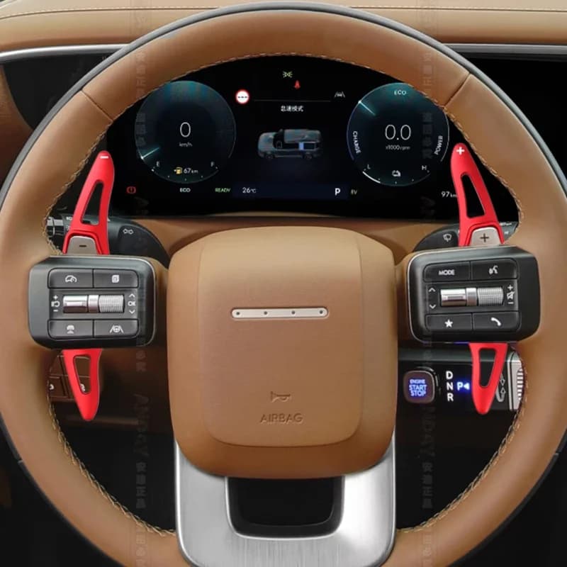 Shift Paddle For Hyundai GN7 2022 2023 2024 2025 2026 Car Steering Wheel Gear Extension Shifter DSG Stickers Accessories