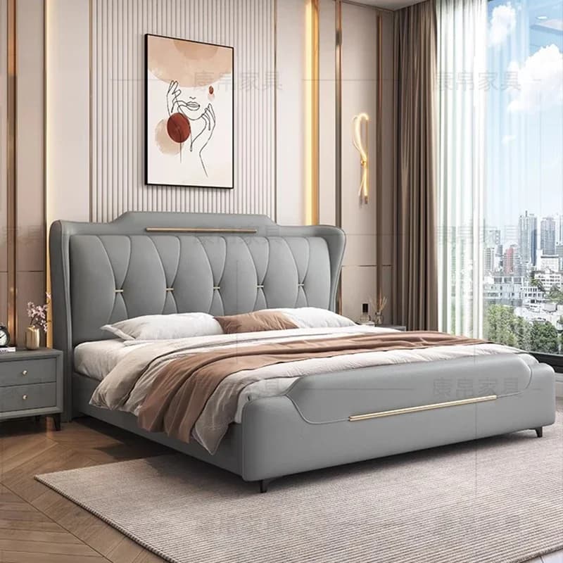 Princess Sleeping Bed Luxury Comfortable Beauty Japanese King Size Space Saving Soft Design Bed Girls Cama Unique Furniture