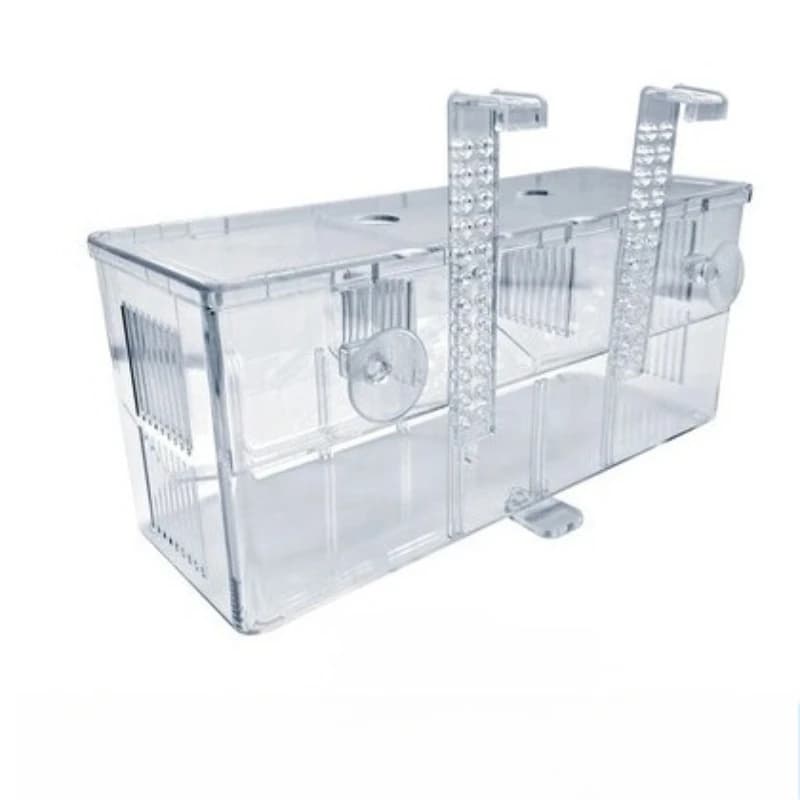 Small fish hatching box, extra large isolation box, transparent feeding box, acrylic isolation box.