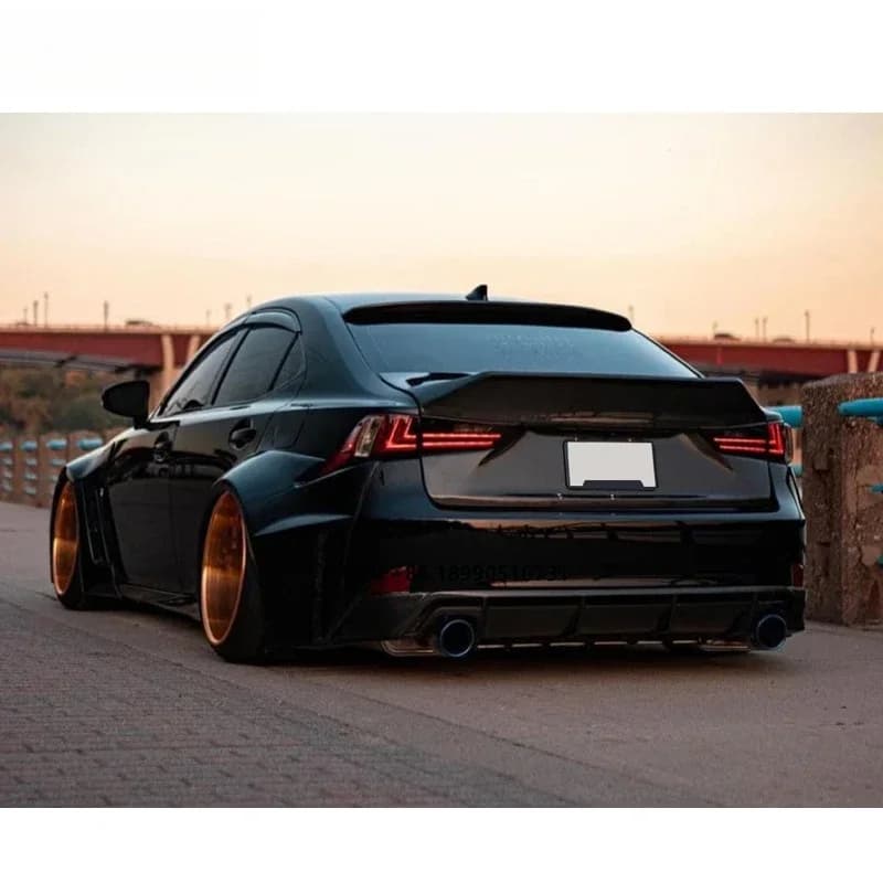 For Lexus IS Carbon Fiber Trunk Lid 13-17 Lexus IS 250 350 Special Carbon Fiber Tailgate Rear Tailgate Decoration