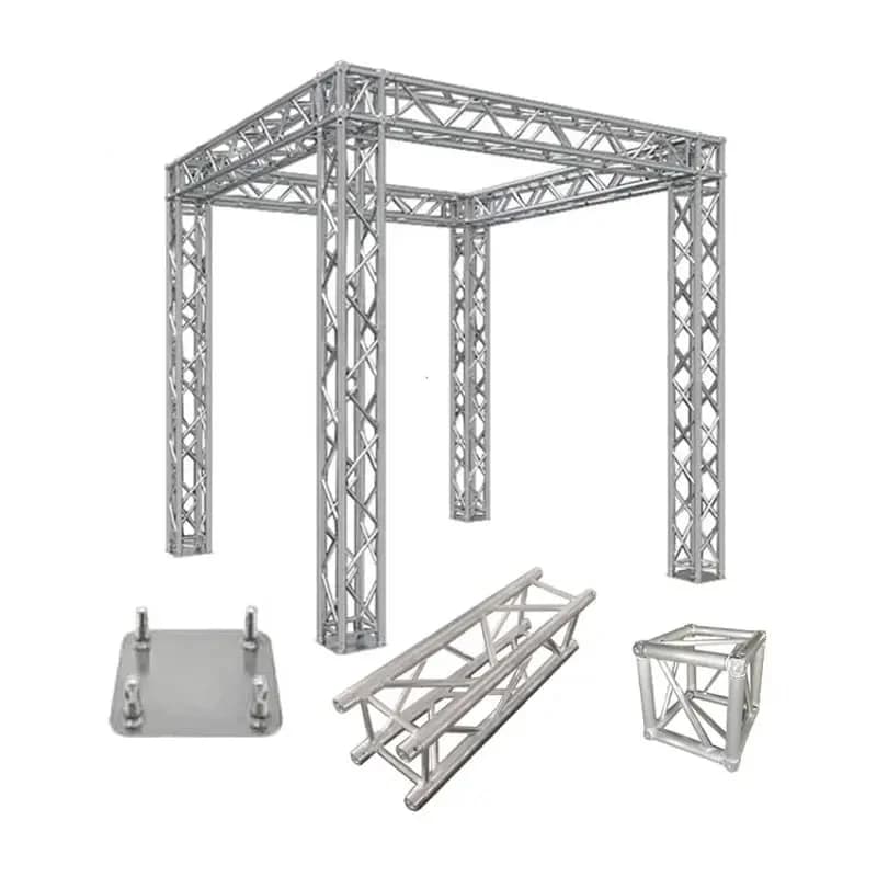 Factory Price Aluminum Mobile Global Lighting Booth Display Portable Trusses for Events