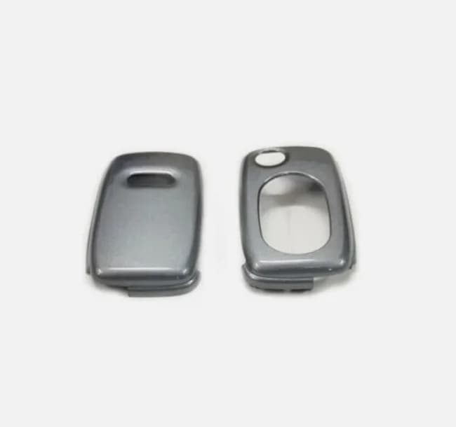 Premium Grade Metallic Grey Remote Key FOB Case For Audi A4 B5 A6 C5 TT MK1 Flip Key