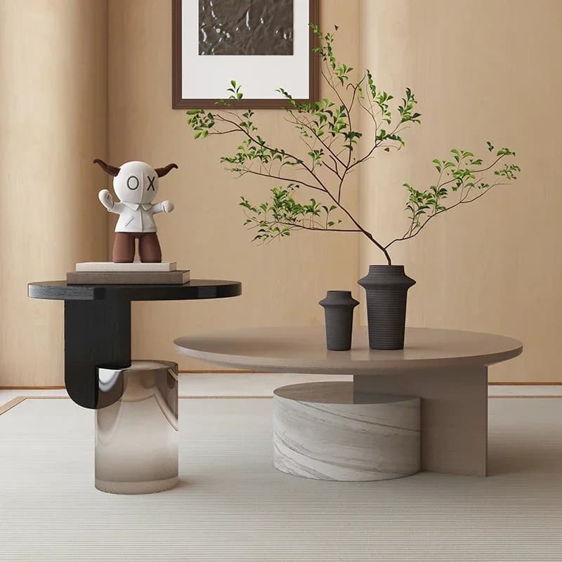Simple Exquisite Coffee Table Glamour Modern Nordic Luxury Coffee Tables Space Saving Regale Trendy Mesas Bajas Hotel Furniture