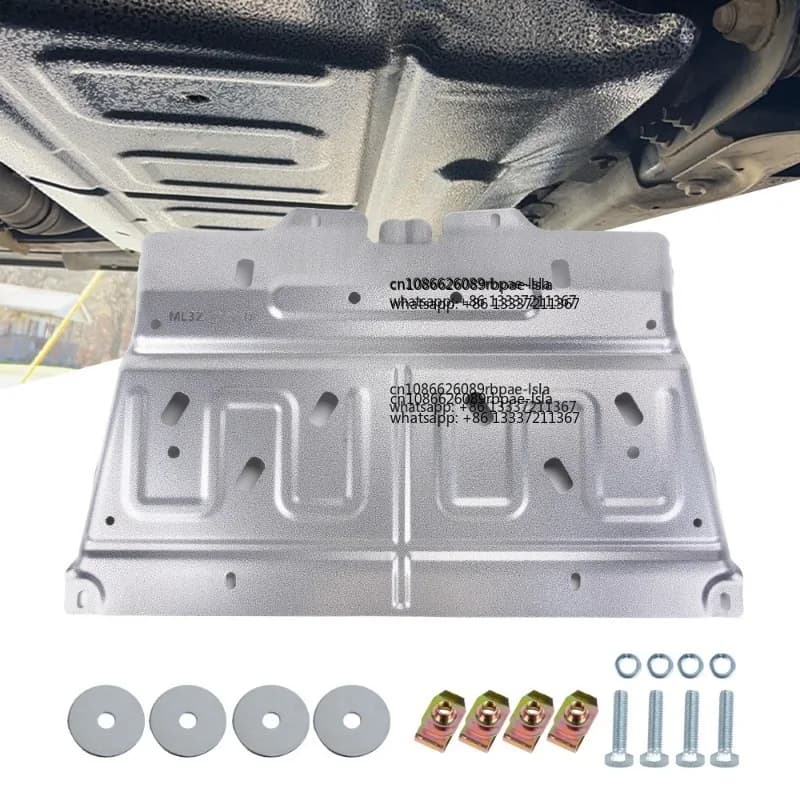 Car modification transmission guard ML3Z-7222-D manganese 1.2MM chassis guard for  F150